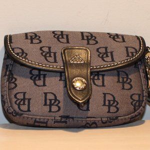 Dooney Bourke Signature Wristlet Wallet